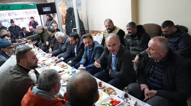 Başkan Metin esnaflarla bir araya geldi