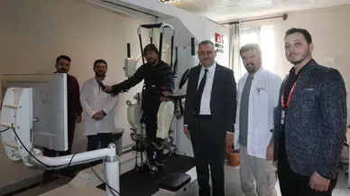 Rize’de “Robotik Rehabilitasyon Cihazı” hizmet veriyor