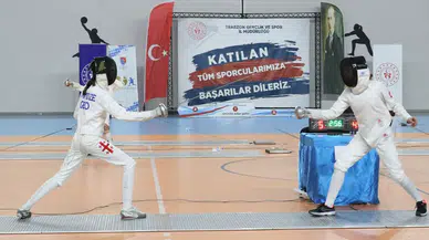 Trabzon'da düzenlenen Eskrim Turnuvasında şampiyonlar belli oldu