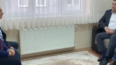 Bayburt Valisi Eldivan ve Eşi Meltem Eldivan, Gazi Nail Fidan'ı Ziyaret Etti