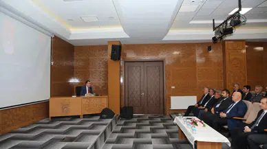 Bayburt'ta 2024 yılı yatırımları masaya yatırıldı