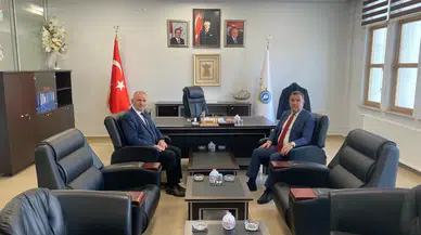 Bayburt Valisi Eldivan, Yardımcı'yı Ziyaret Etti