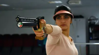 Milli atıcı Tuğba'nın hedefi yeni başarılar