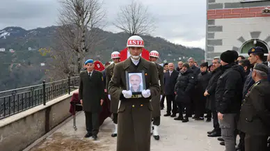 Kıbrıs Gazisi Çayeli'de son yolculuğuna uğurlandı