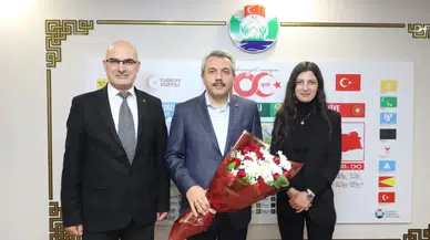 Gümrük Müdürü Özkan'dan Vali Baydaş'a ziyaret