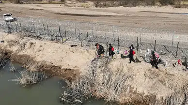Texas'ın Meksika sınırına aldığı önlemler, ABD'ye geçmeye çalışan düzensiz göçmenleri durduramadı
