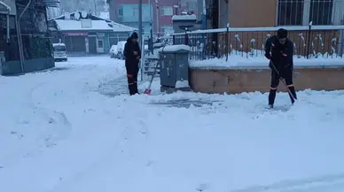 Yoğun Kar Yağışına Hazırlıklı Oltu Belediyesi!