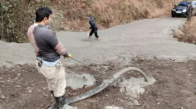 Kalkandere Belediyesi yeni yolları hizmete kazandırıyor