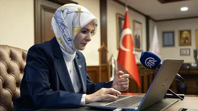 Aile ve Sosyal Hizmetler Bakanı Mahinur Özdemir Göktaş'ın, AA'nın "Yılın Kareleri" oylamasında favorisi "Şükür" oldu