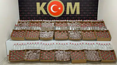 Ordu'da sahte içki çalışması: 630 litre etil alkol ele geçirildi