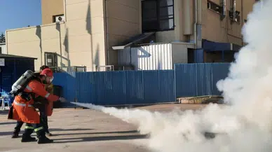 Kocaeli İtfaiyesi'nden Diversey Türkiye firmasına acil durum eğitimi
