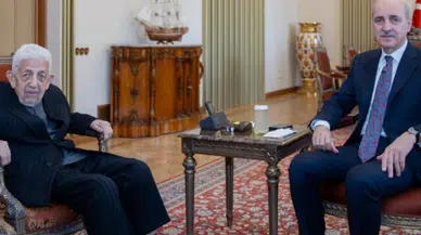 Kurtulmuş, Recai Kutan'ı TBMM'de ağırladı