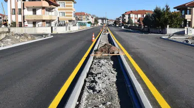 Sakarya Büyükşehir şehrin kuzeyine estetik kattı