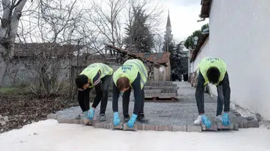 Bursa İnegöl'ün kırsalında üst yapı yatırımları sürüyor