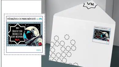 Tarihi anın günü ve saati belli oldu... Uzay misyonuna özel pul