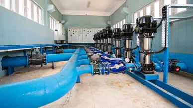 Malatya'da bini aşkın su deposu temizlendi