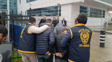 Kombi hırsızlık şüphelileri adliyeye sevk edildi