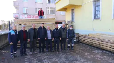 Arsin Belediyesi Ahşap Atölyesi Hız Kesmeden Üretiyor