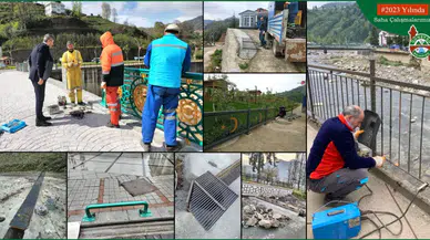 Güneysu Belediyesinin 2023 Yılı Kasis, Ferforje Korkuluk, Yaya Kaldırımı ve Izgaralı Menfez Çalışmaları