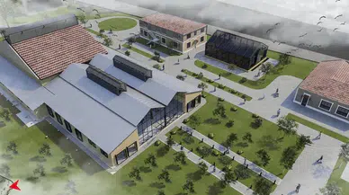 Balıkesir'de tarihi gar binalarında restorasyon sürüyor