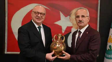 Başkan Ergün, Bakan Uraloğlu’nu ağırladı