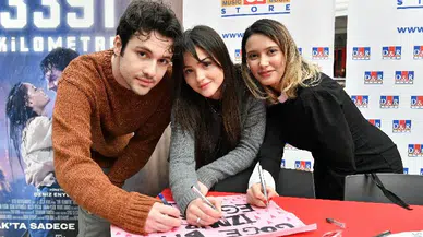 İmza kuyruğu '3391 Kilometre'yi aratmadı!