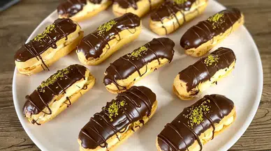 Bir daha pastaneden almayacaksınız: Pastaneleri kıskandıracak Ekler tatlısı tarifi