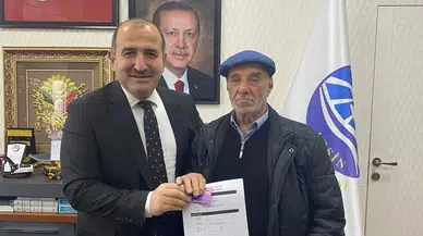 Arsin Belediyesi Erişilebilir Asansörünün İlk Kullanıcısı Abdurrahman Kefelioğlu Oldu