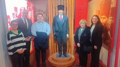 İzmit'te Anı Evi, kahramanların torunlarını ağırladı