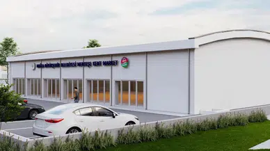 Muğla'da 'Kent Market'  için kollar sıvandı