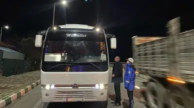 Manisa'da korsan taşımacılığa yakın takip!