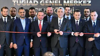 TÜGİAD'ın yeni binasına kavuştu