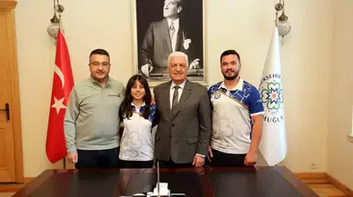 Muğlalı okçu Hazal'dan Avrupa ve Dünya rekoru