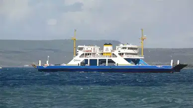 Bozcaada ve Gökçeada'ya yarınki feribot seferleri iptal