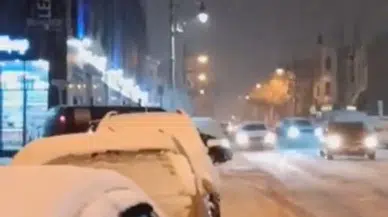 ABD'de yılın ilk karı yağdı...  1 metreye ulaştı!