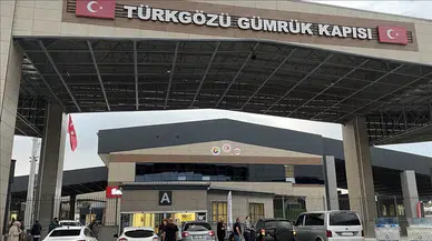 Türkgözü Gümrük Kapısı'nda araç çıkışı bir yılda yüzde 137 arttı