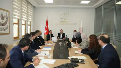 Bayburt'ta Merkezi Sınavlar Değerlendirme Toplantısı Yapıldı