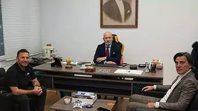 Vincenzo Montella'dan Galatasaray'a ziyaret