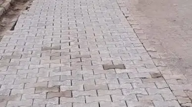 Sürmene'de Doğalgaz Çalışmaları Sonrası Yollarda Onarım Çalışmaları Başladı