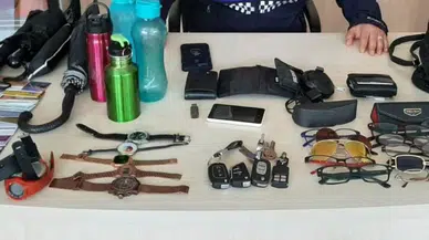 Kocaeli'de kayıp eşyalar muhafaza altında