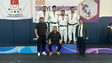 RTEÜ'den Üniversiteler Judo Türkiye Şampiyonası'nda büyük başarı