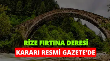 Fırtına Deresi hakkında kritik karar!