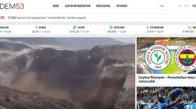 Rize'de yeni bir haber sitesi daha hizmete girdi! Gündem53.com