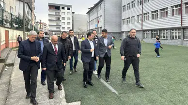 Kaymakam Altay Ardeşen İmam Hatip Ortaokuluna ziyaret gerçekleştirdi