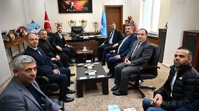 Erzurum Valisi Mustafa Çiftçi Erzurumspor'u Ziyaret Etti