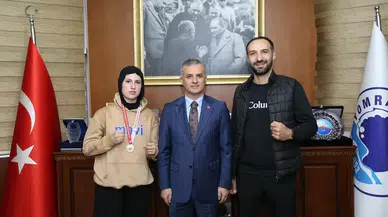 Yomralı Melike Şahin Trabzon Şampiyonu Oldu!