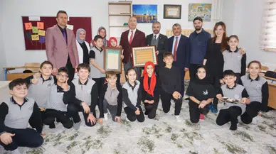 İl Milli Eğitim Müdürü Tüfekçi, DOKAP Başkanı Hakan Gültekin ile birlikte okullara ziyarette bulundu