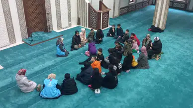 Engelli Öğrencilerimiz Camide Buluştu