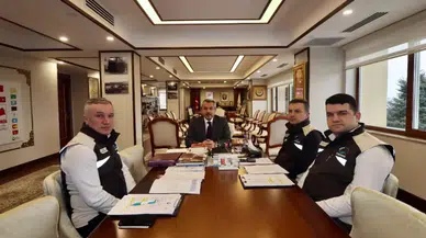 Vali Baydaş İl Özel İdare yetkilileriyle toplantı gerçekleştirildi