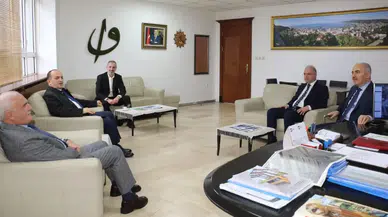 AK Parti Samsun Vekili Yılmaz, rahmi Metin'i ziyaret etti